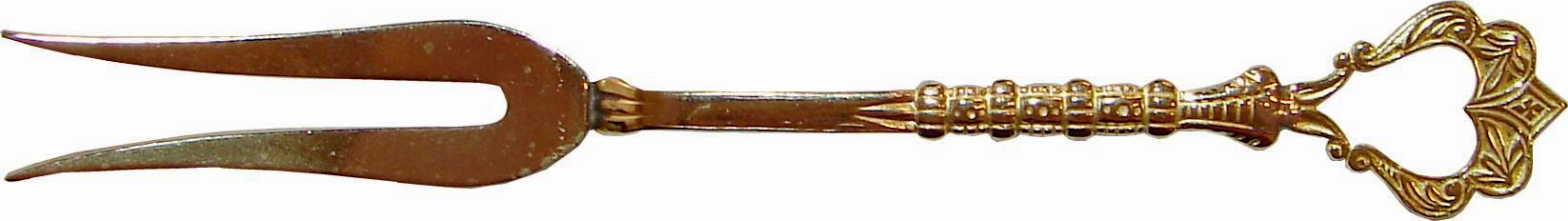 tenedor cl&aacute;sico vintage fork forchetta fourchette antique 