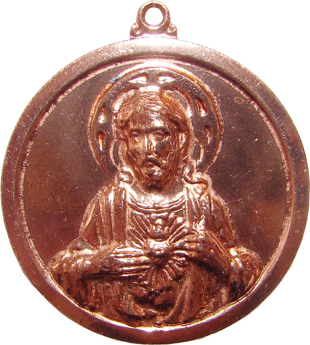 pendiente jesus heart pendant