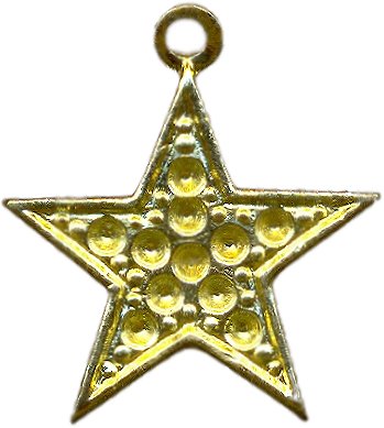 &eacute;toile pendentif pi&egrave;ces pour strass