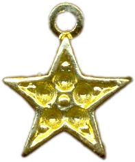 &eacute;toile pendentif pi&egrave;ces pour strass