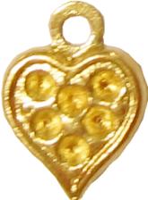 coeur pendentif pièces pour strass