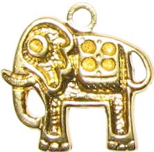éléphant pendentif pièces pour strass