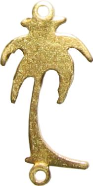 palm tree<br />
intermediate  piece whit 2 rings guarnizioni con 2 anelli pièces avec 2 anneaux adornos con 2 anillas charms 
