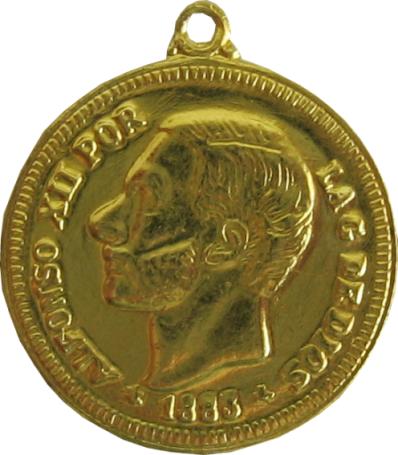 Fournitures Monnaie pendentif