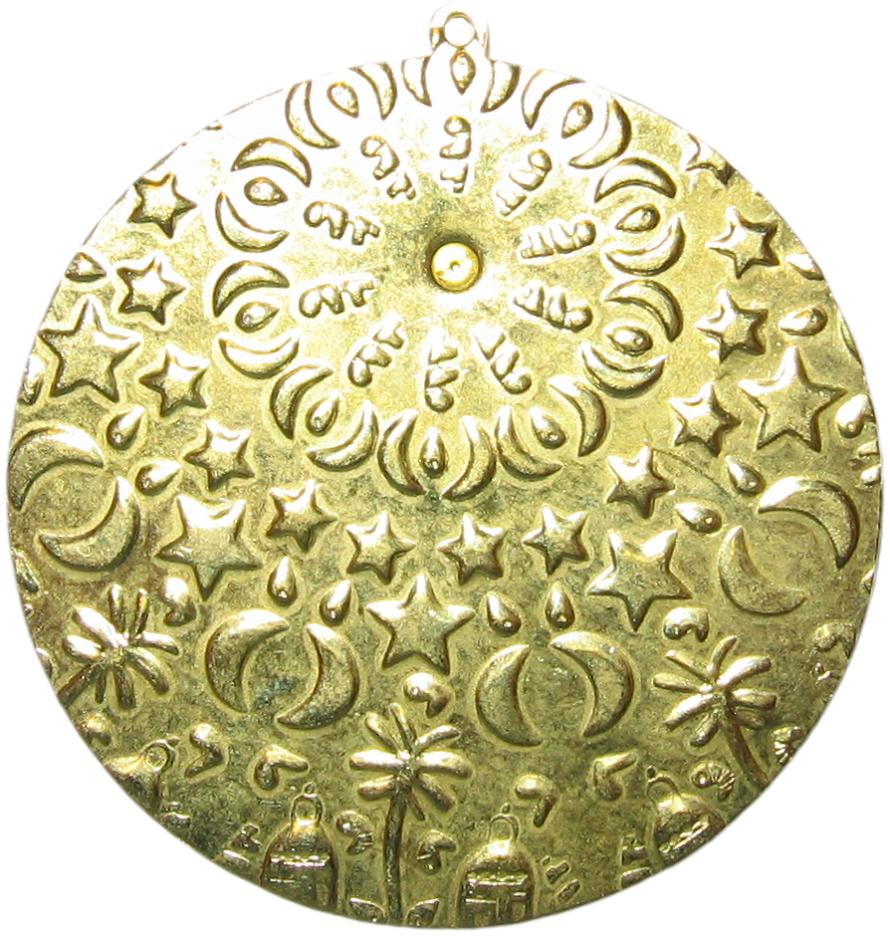 discos colgantes round pendants