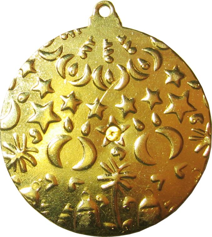 discos colgantes round pendants