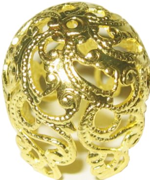 terminales &nbsp;endcap filigree cords end