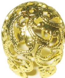 terminales &nbsp;endcap filigree cords end