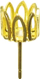 boucle d'oreille avec tiges