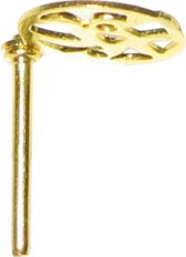 boucle d'oreille avec tiges