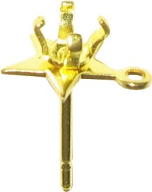 boucle d'oreille avec tiges pi&egrave;ces pour strass