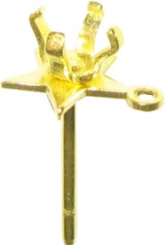 boucle d'oreille avec tiges pi&egrave;ces pour strass