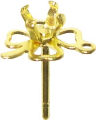 boucle d'oreille avec tiges pi&egrave;ces pour strass