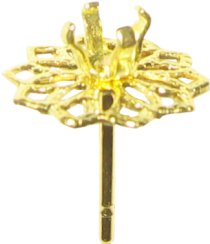 boucle d'oreille avec tiges pi&egrave;ces pour strass