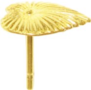 boucle d'oreille avec tiges