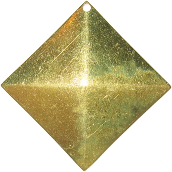 pendants diamond square rombo