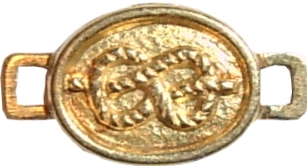 shoes beads<br />
intermediate &nbsp;piece whit 2 rings guarnizioni con 2 anelli pi&egrave;ces avec 2 anneaux adornos con 2 anillas charms 