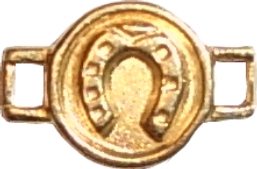 shoes beads<br />
intermediate &nbsp;piece whit 2 rings guarnizioni con 2 anelli pi&egrave;ces avec 2 anneaux adornos con 2 anillas &nbsp;