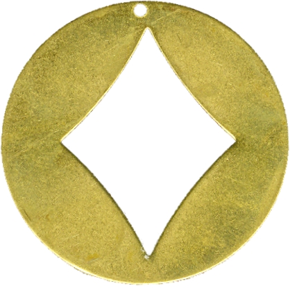 diamond pendants discks