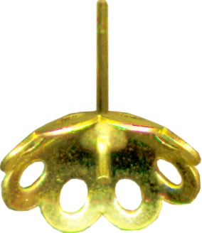 boucle d'oreille avec tiges