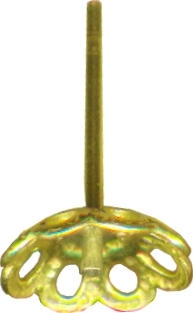 boucle d'oreille avec tiges 