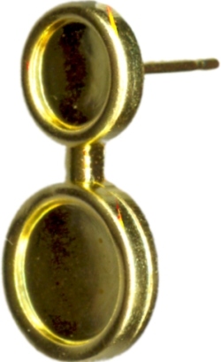 boucle d'oreille avec tiges