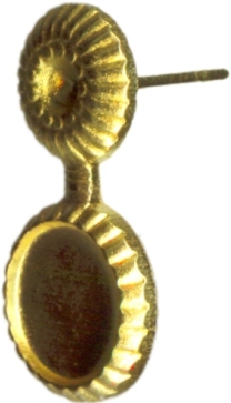 boucle d'oreille avec tiges