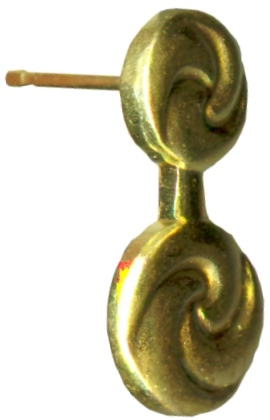 boucle d'oreille avec tiges