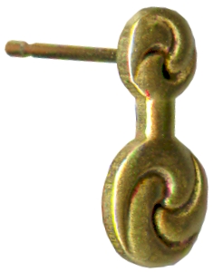 boucle d'oreille avec tiges