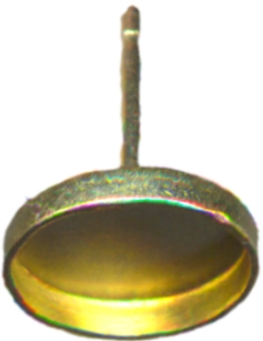 boucle d'oreille avec tiges