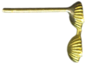 boucle d'oreille avec tiges