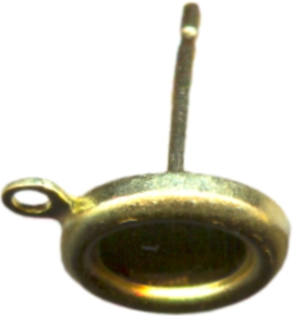 boucle d'oreille avec tiges