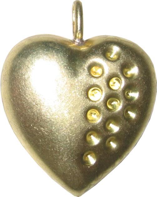 coeur pendentif pi&egrave;ces pour strass