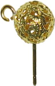 Boucle d'oreille (filigrane)