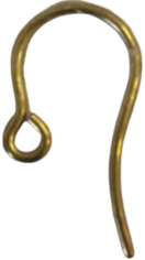 earwires plain hook kidney wire pierced ear wire findings ohr-brisuren