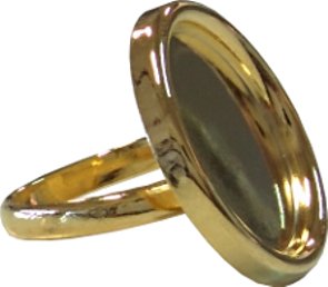 Bague cabochon 19 mm